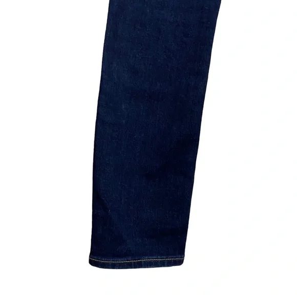 Paige Margot Skinny Jeans Denim High Rise Skinny Leg Dark Blue Wash 24 - Picture 10 of 16